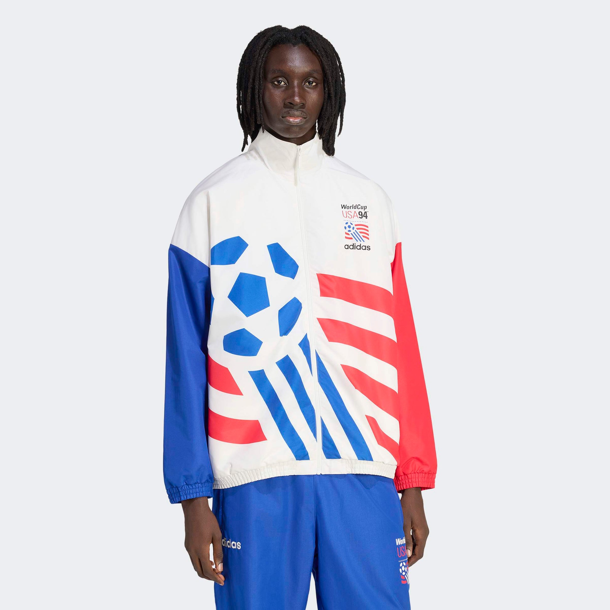 Grafik Trainingsjacke, gewebt