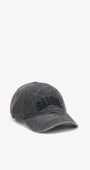 Cap aus besticktem Denim