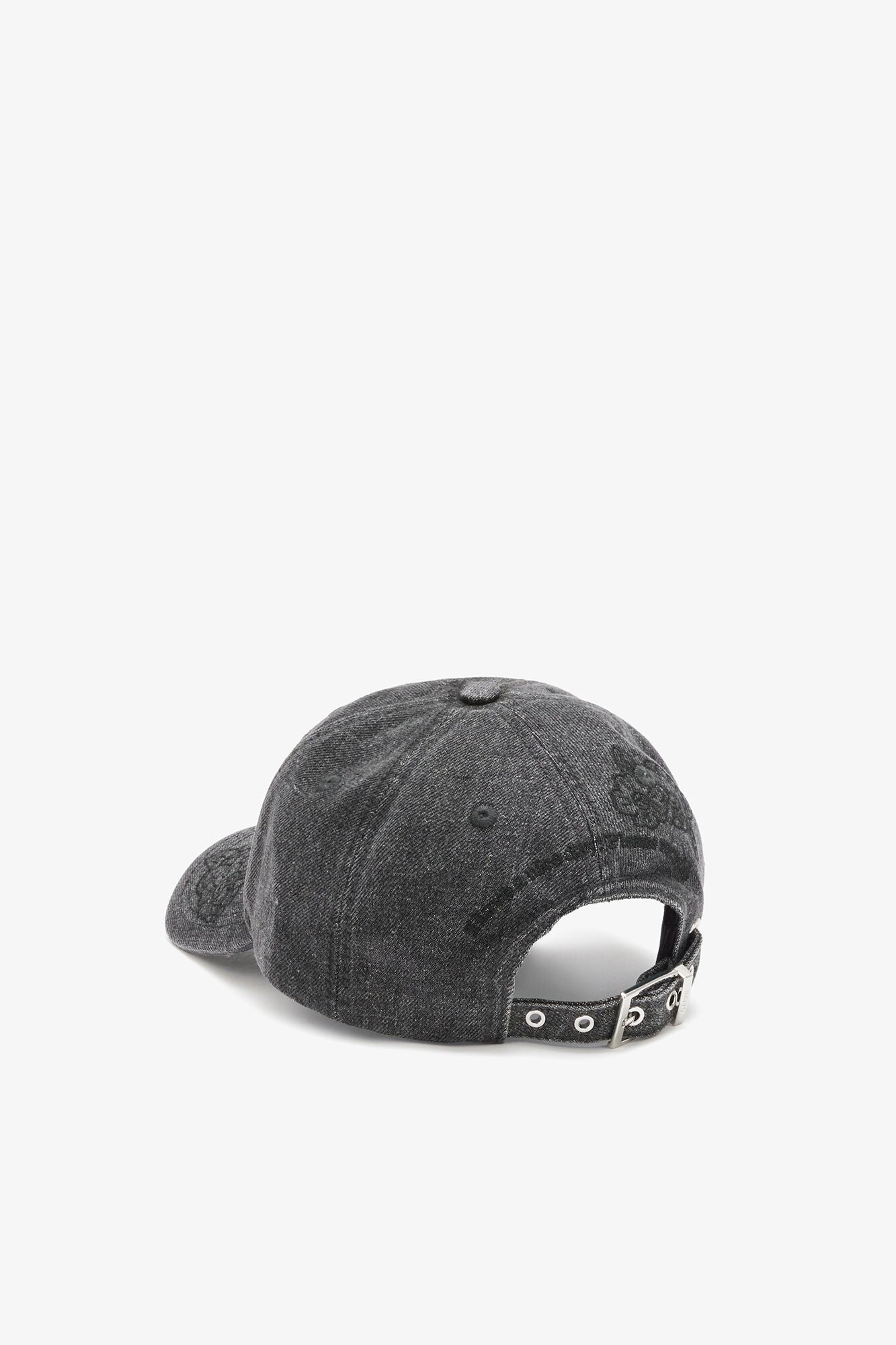 Cap aus besticktem Denim