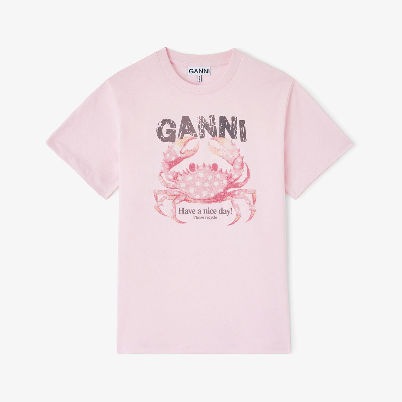 T-Shirt mit Krabbenmotiv