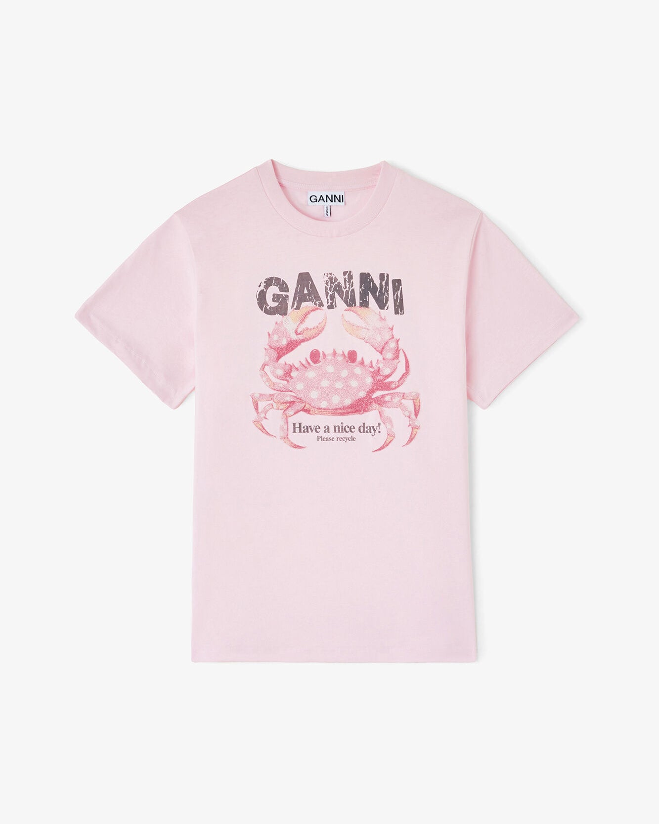 T-Shirt mit Krabbenmotiv
