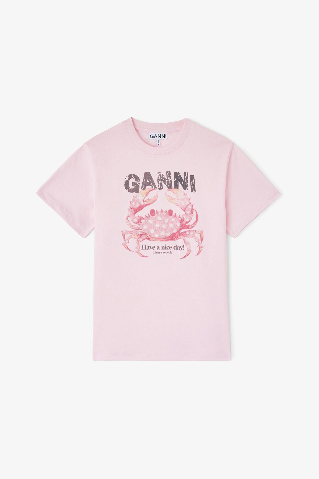 T-Shirt mit Krabbenmotiv