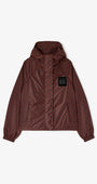 Jacke aus bedrucktem Nylon
