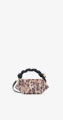 Mini-Bou-Tasche aus bedrucktem Taft