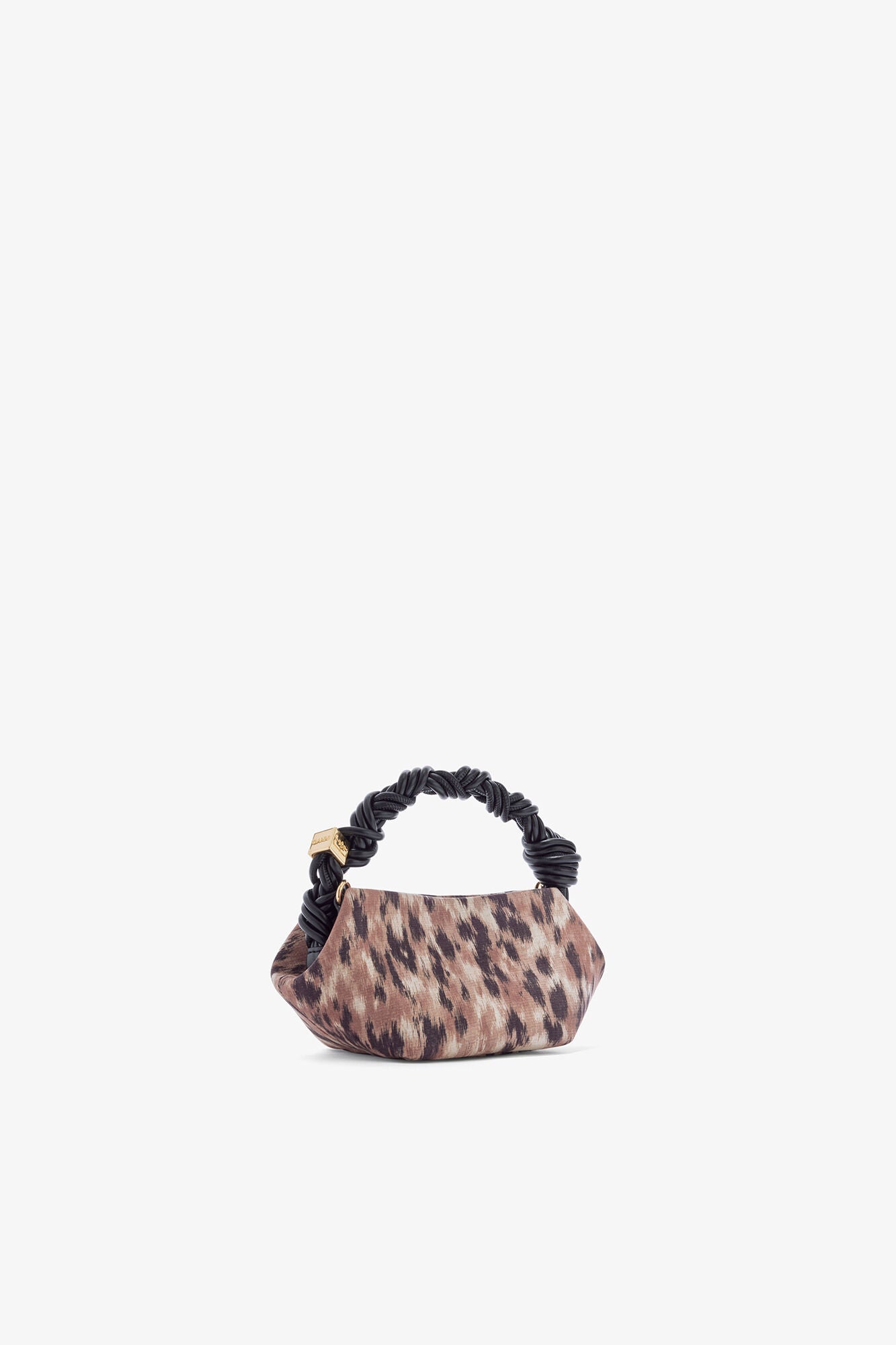 Mini-Bou-Tasche aus bedrucktem Taft