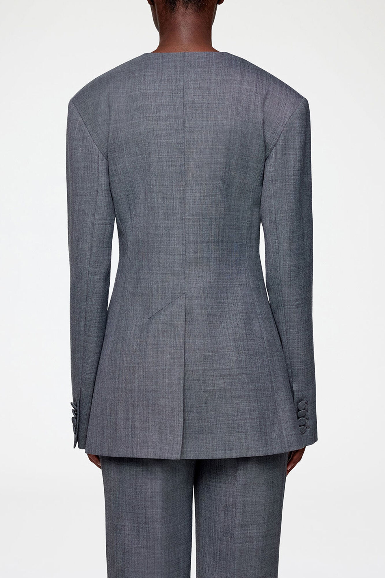Blazer aus Wollmischung