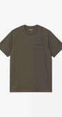 S/S Script Embroidery T-Shirt