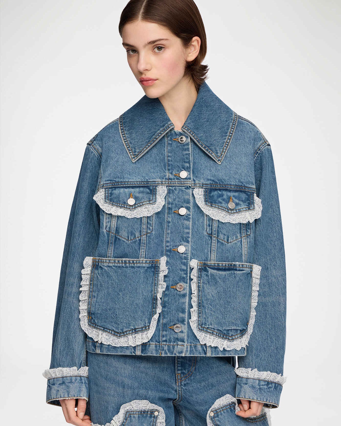 Jacke aus robustem Denim