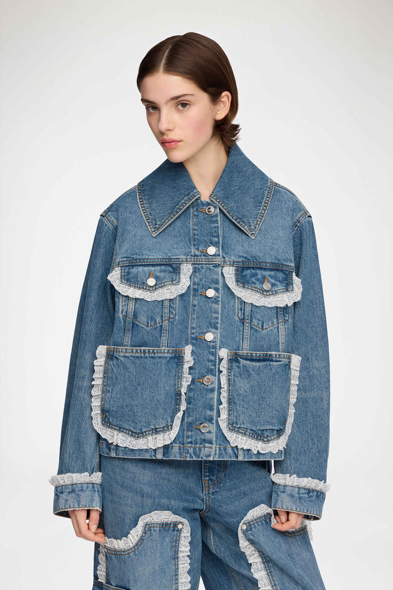 Jacke aus robustem Denim