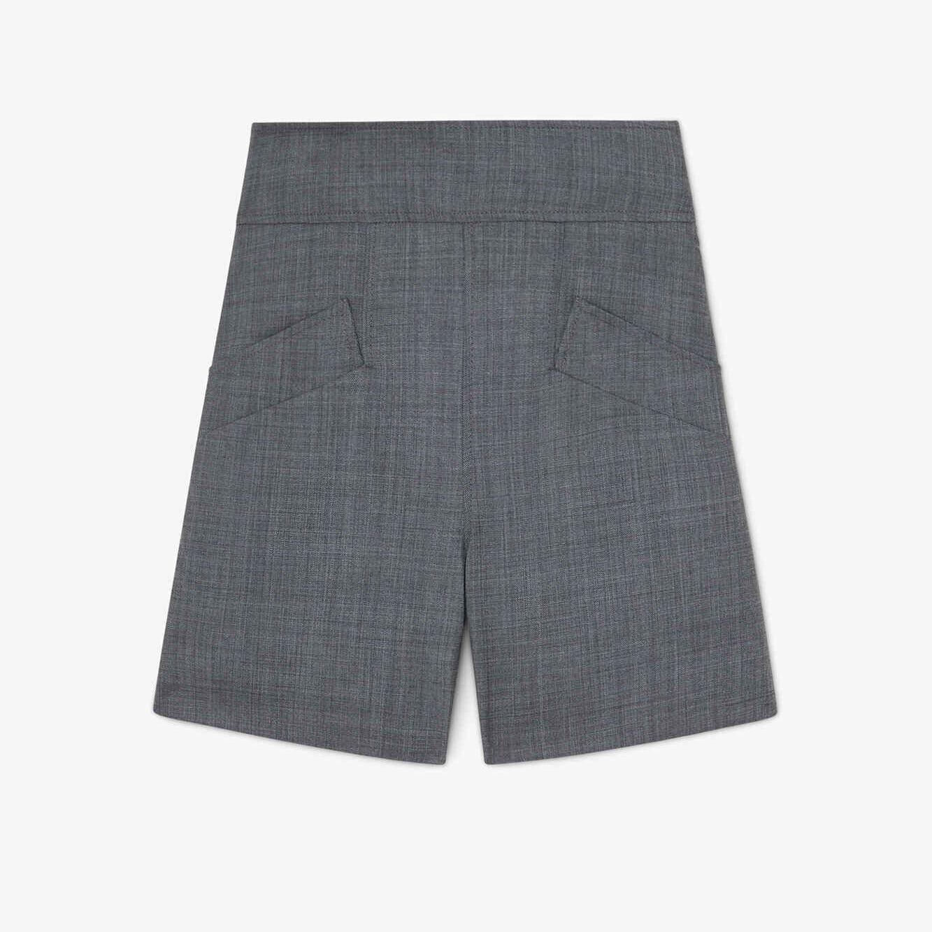Shorts aus Wollmischung