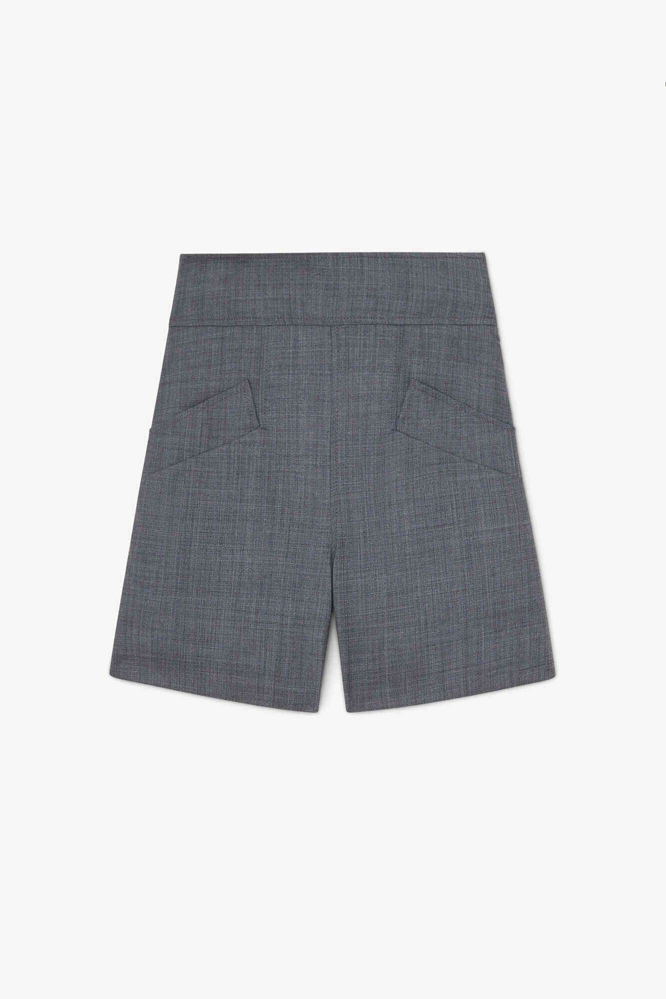 Shorts aus Wollmischung