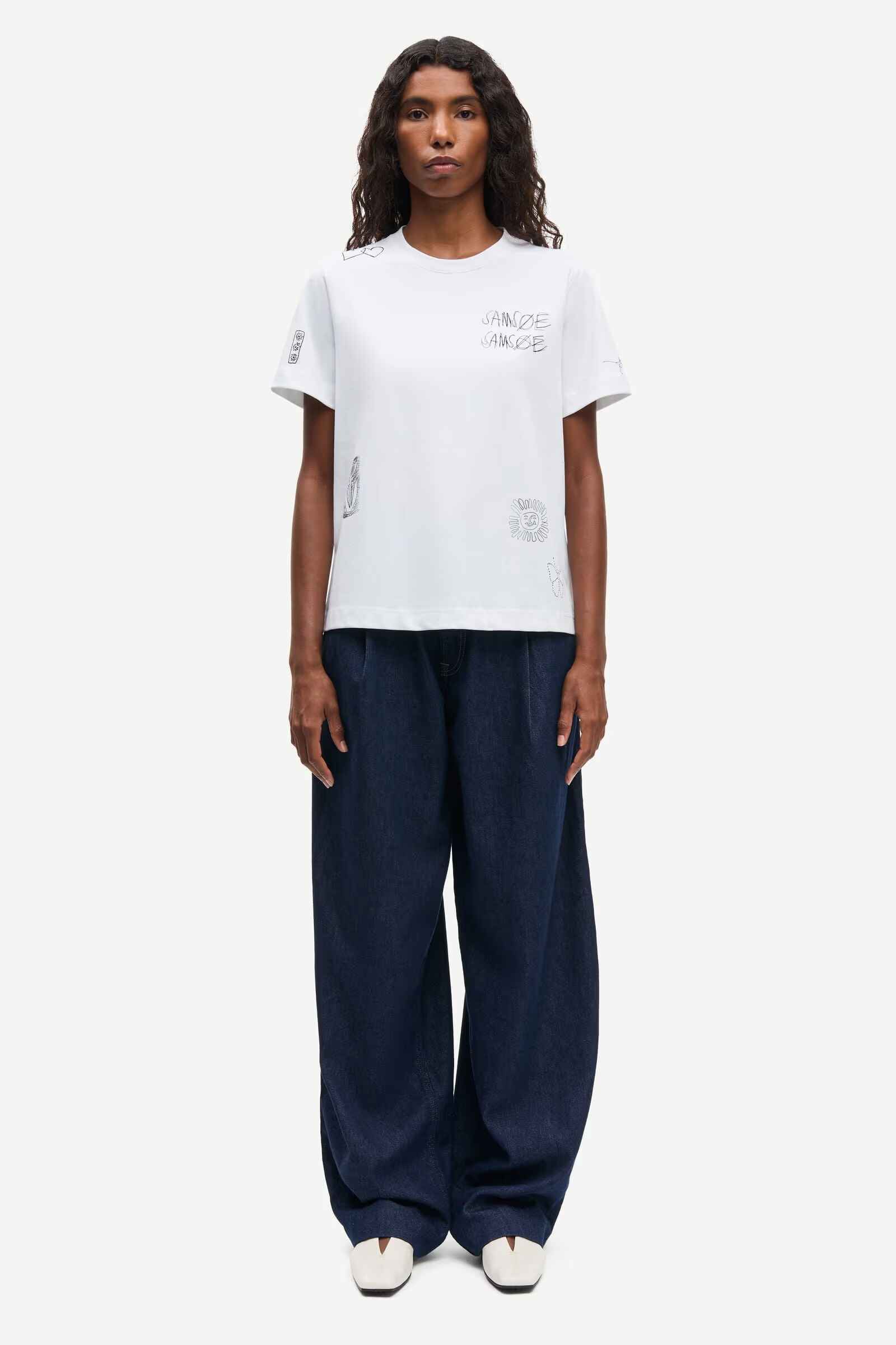 SAHARPER PLEAT JEANS 16014