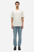 SAMAC V-NECK POLO 15974