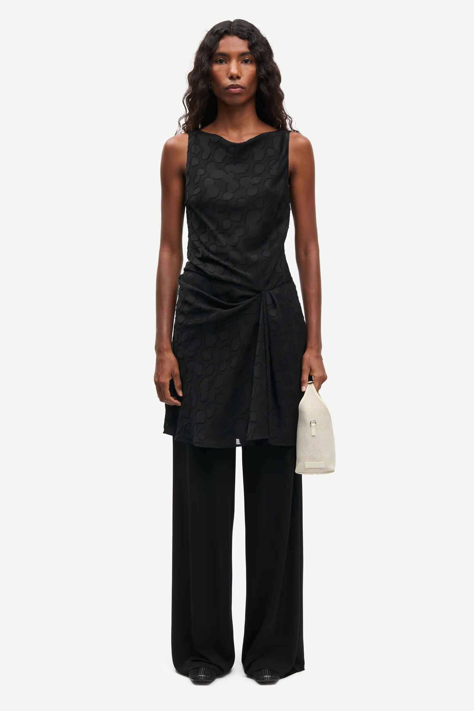 SATINA SHORT DRESS 16061