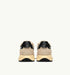 SNEAKERS REELWIND LOW AUS NYLON UND WILDLEDER IN ECRU UND SCHWARZ