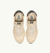 SNEAKERS REELWIND LOW AUS NYLON UND WILDLEDER IN ECRU UND SCHWARZ