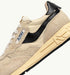 SNEAKERS REELWIND LOW AUS NYLON UND WILDLEDER IN ECRU UND SCHWARZ