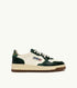SNEAKERS MEDALIST LOW AUS LEDER IN MARSHMALLOW UND GRÜN
