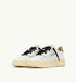 SNEAKERS MEDALIST LOW AUS LEDER IN WEISS UND LEOPARD