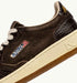 SNEAKERS MEDALIST LOW AUS WILDLEDER UND LEDER IN MUSTANG UND MARRONE