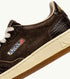 SNEAKERS MEDALIST LOW AUS WILDLEDER UND LEDER IN MUSTANG UND MARRONE