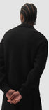 Stencil Zip Cardigan