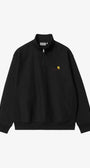 Sweatshirt Half Zip American Script