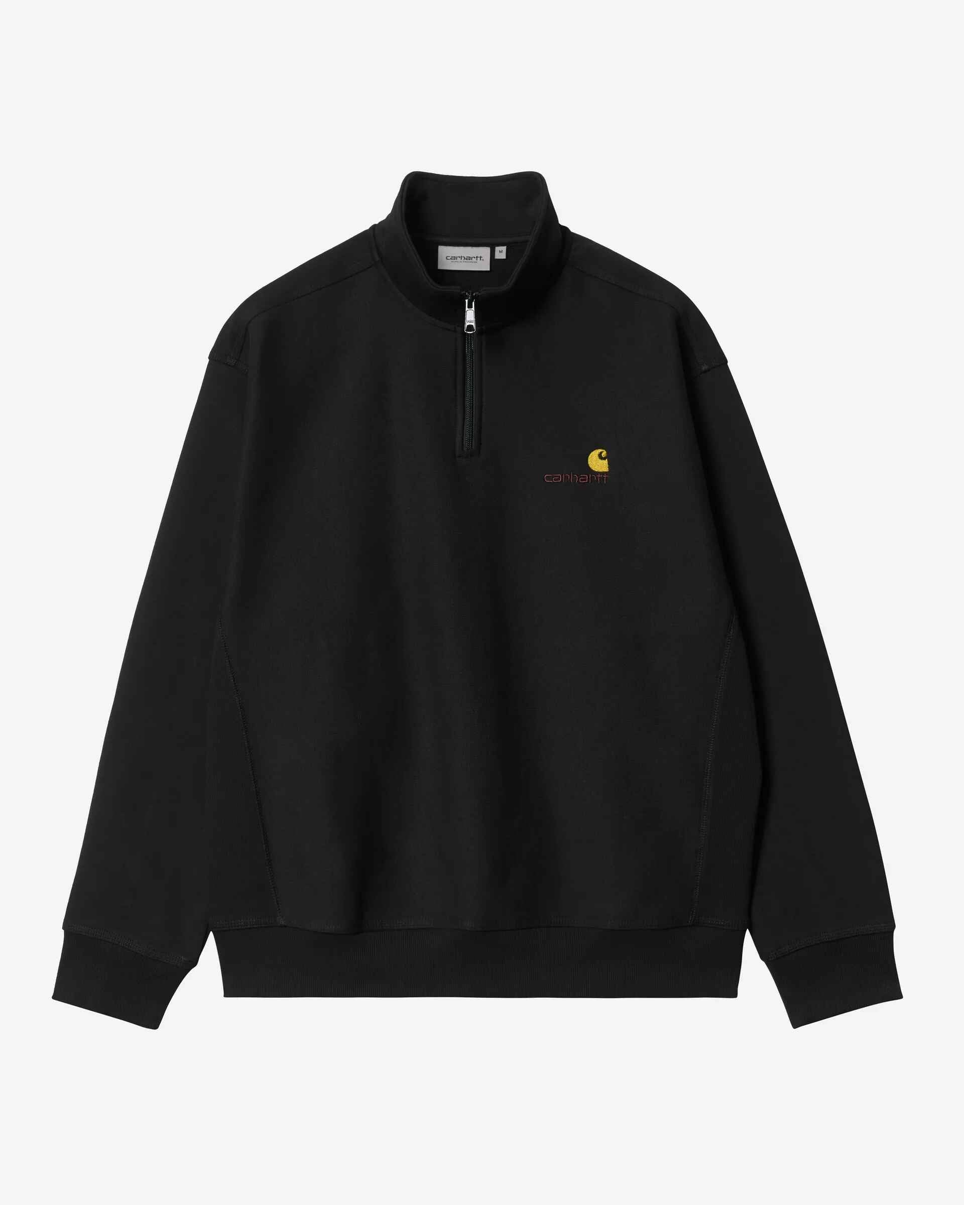 Sweatshirt Half Zip American Script