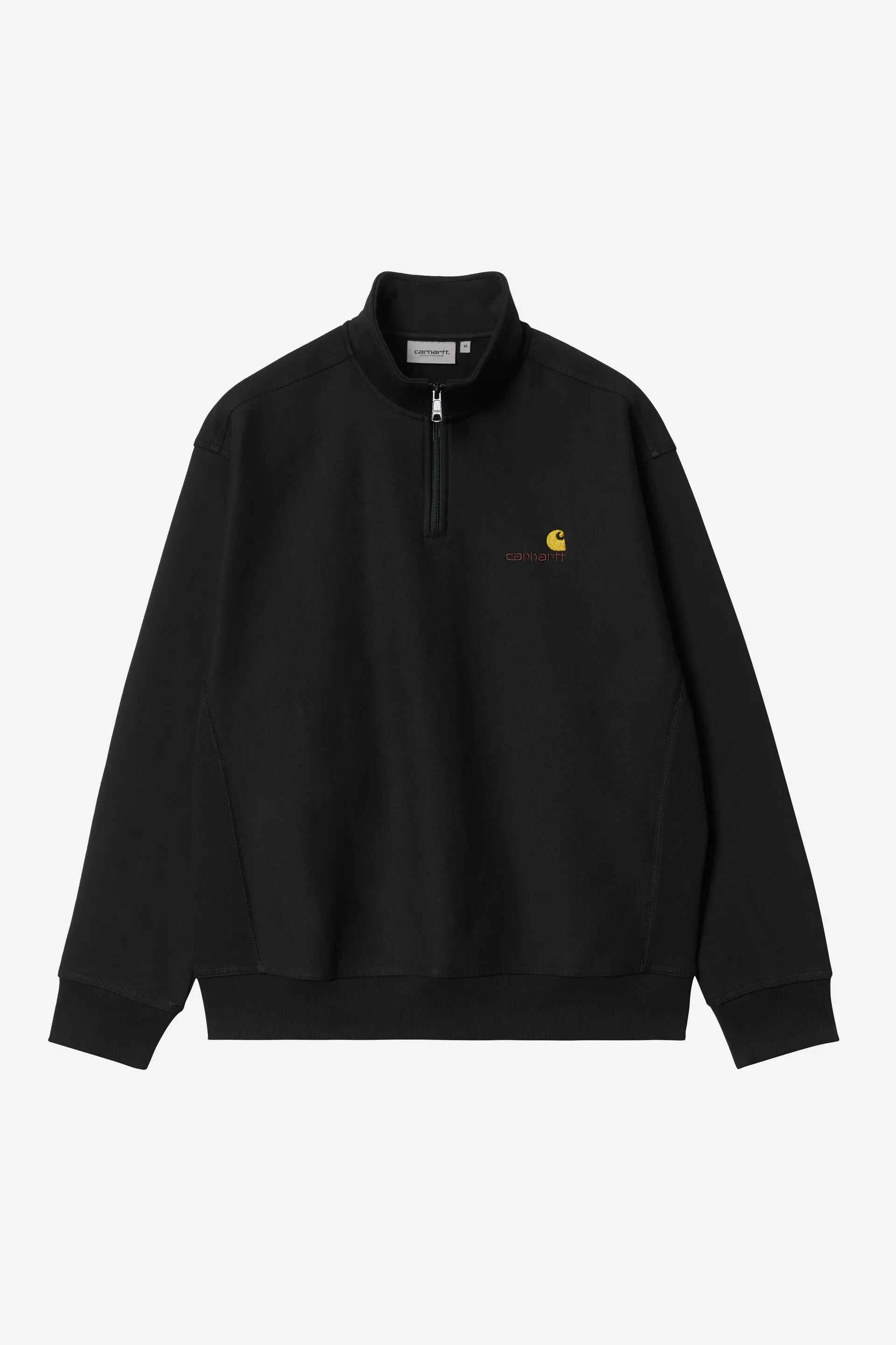 Sweatshirt Half Zip American Script