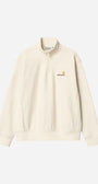 Half Zip American Script Sweatshirt