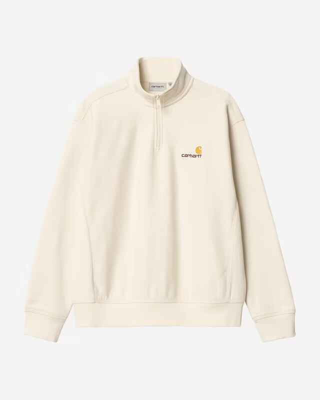 Half Zip American Script Sweatshirt
