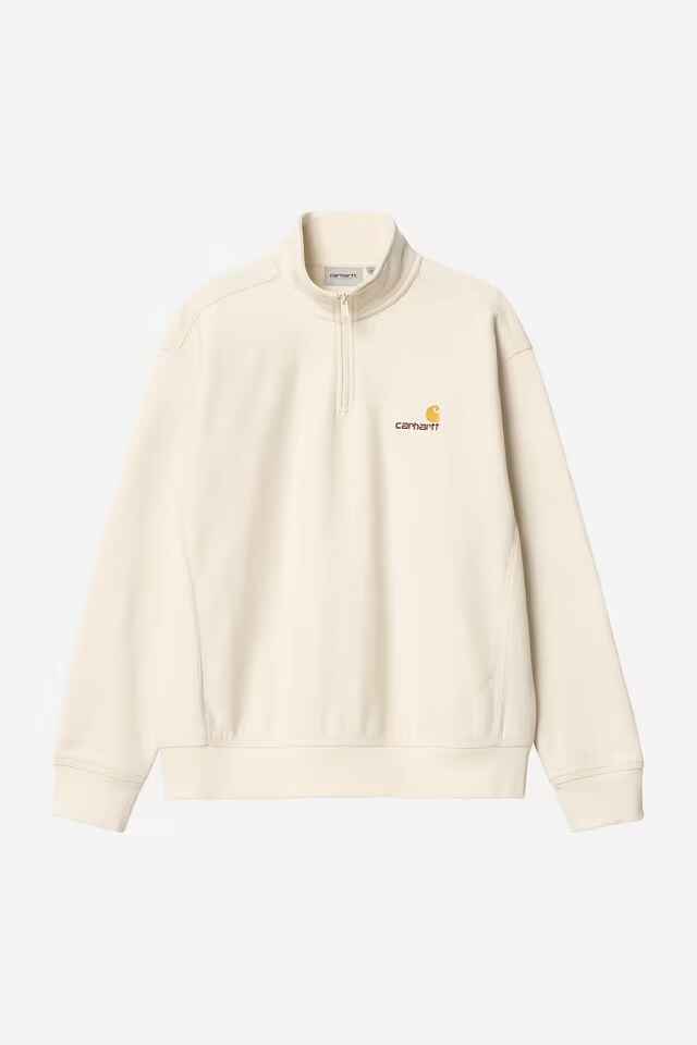 Half Zip American Script Sweatshirt