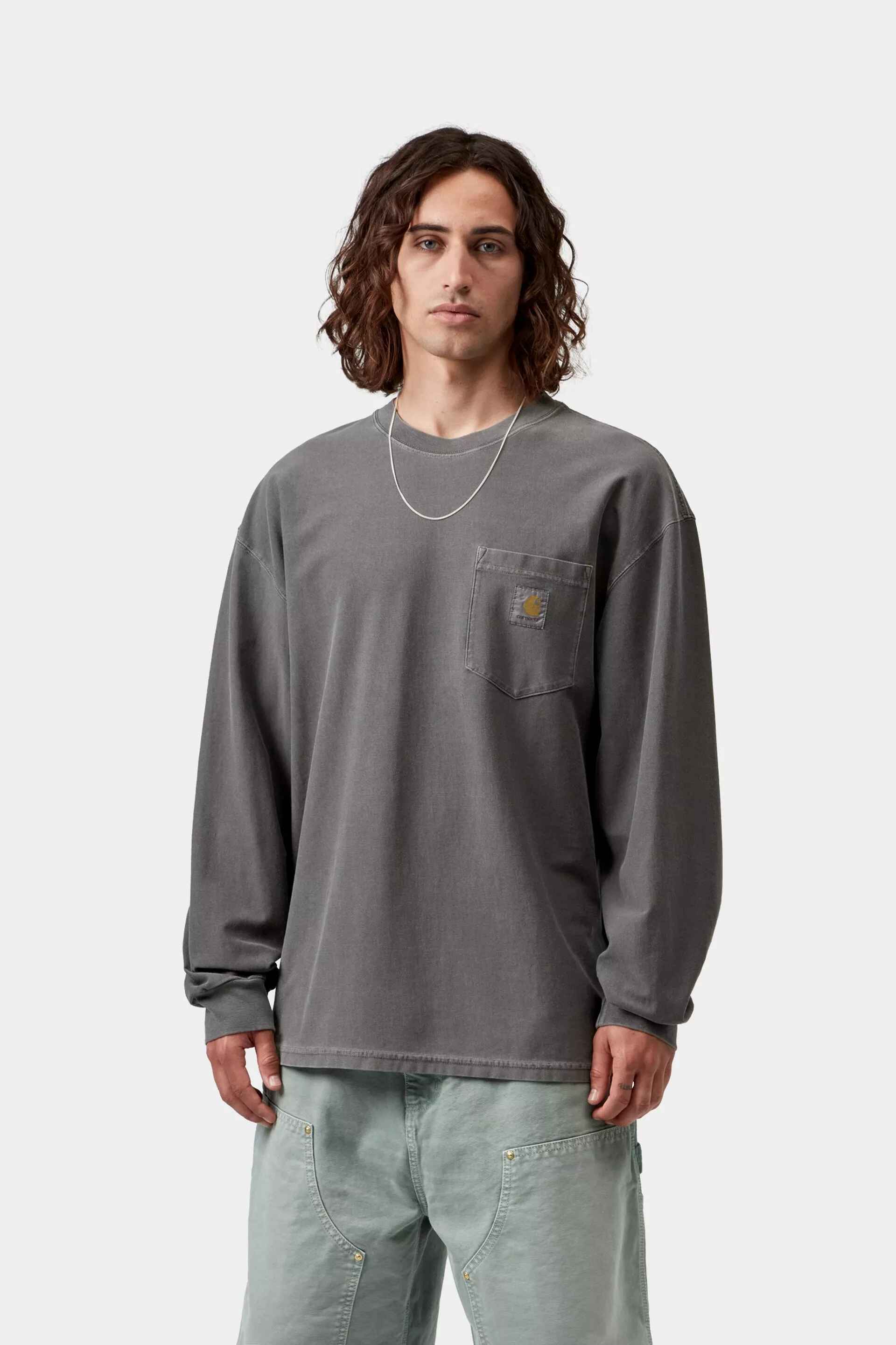 L/S Loose Pocket T-Shirt