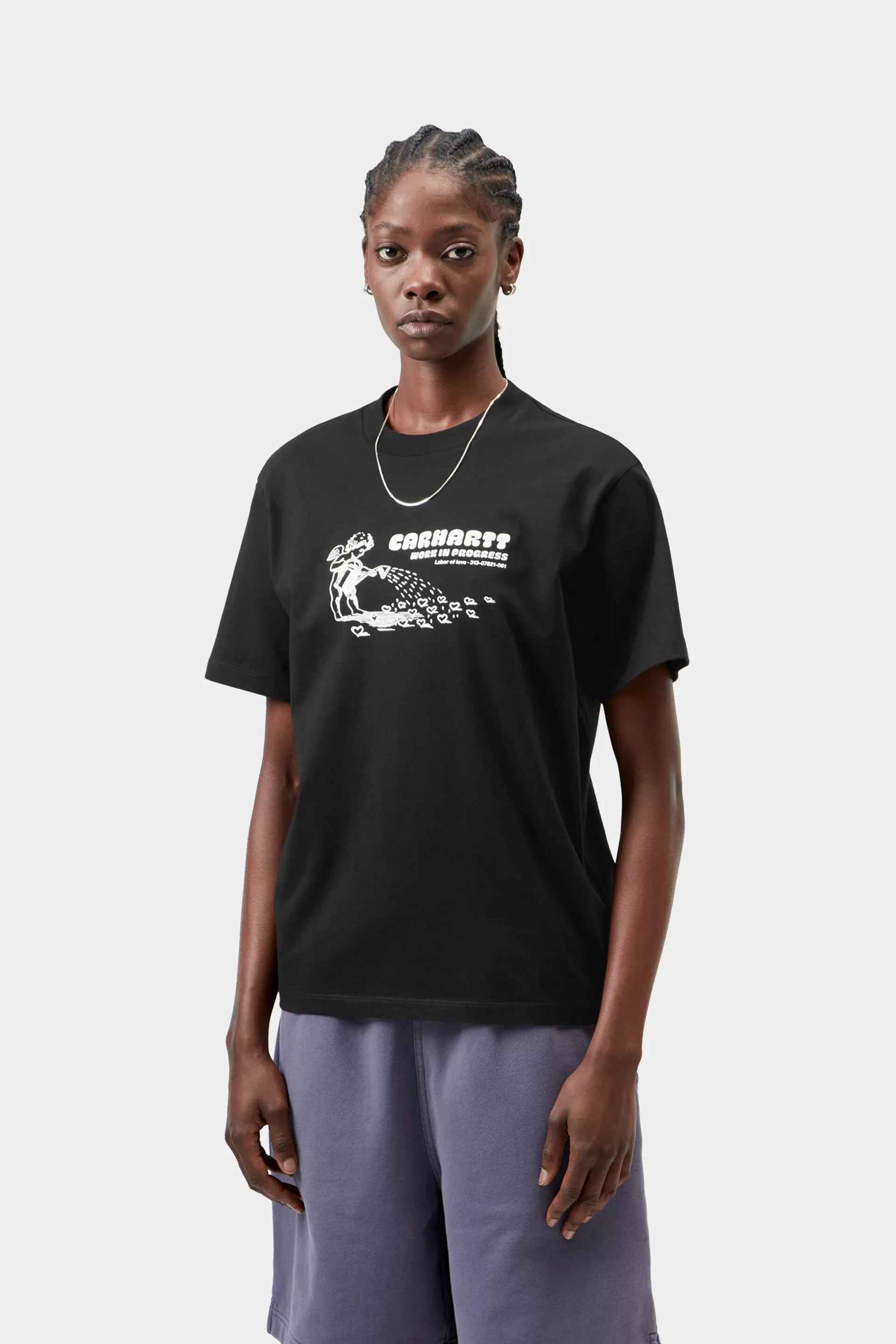 Women's S/S Bumper Sticker T-Shirt