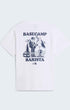 Unisex Basecamp Barista Graphic T-Shirt mit lockerer Passform