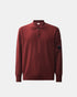 Extrafine Merino Wool Lens Polo Sweater