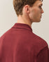 Extrafine Merino Wool Lens Polo Sweater