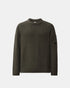Full Rib Cotton Lens Crewneck Sweater