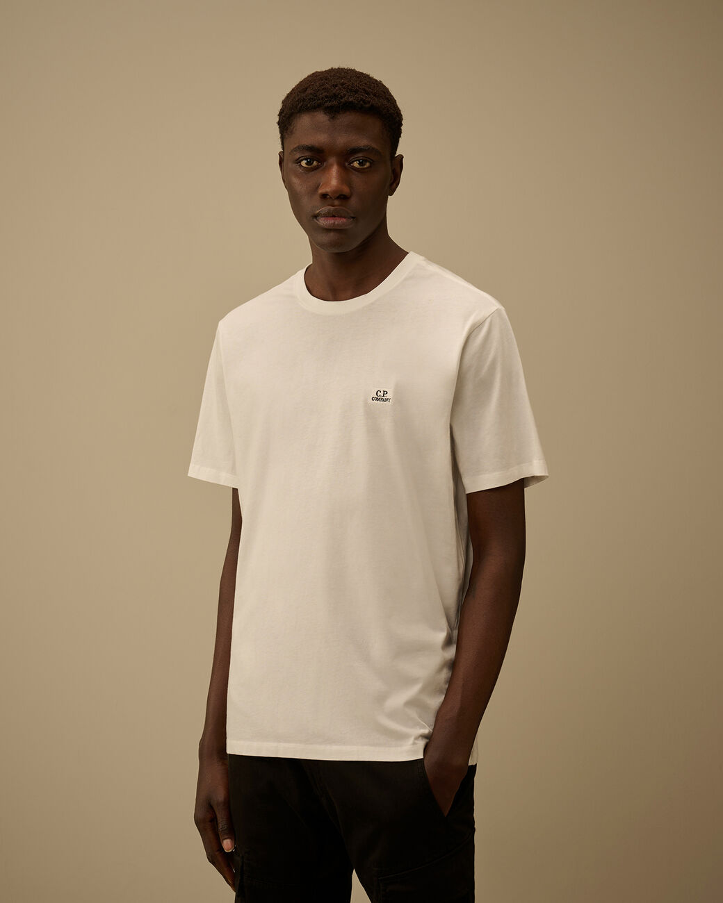 30/1 Jersey Short Sleeve Logo Patch T-Shirt