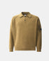 Chenille Cotton Lens Polo Sweater