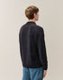Chenille Cotton Lens Polo Sweater