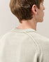Chenille Cotton Lens Crewneck Sweater