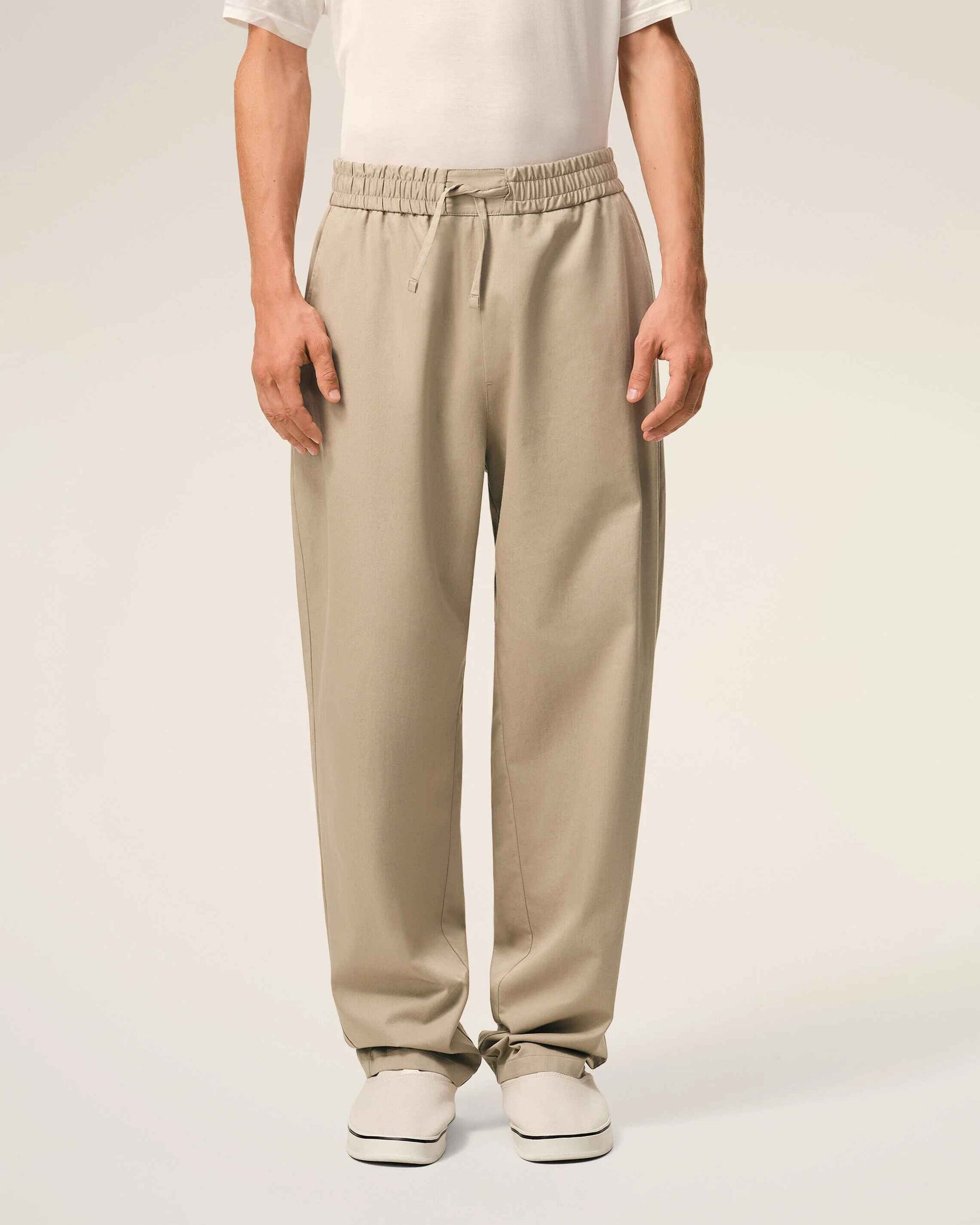 Baumwollhose mit elastischem Bund