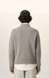 Pullover aus grauem Alpaka