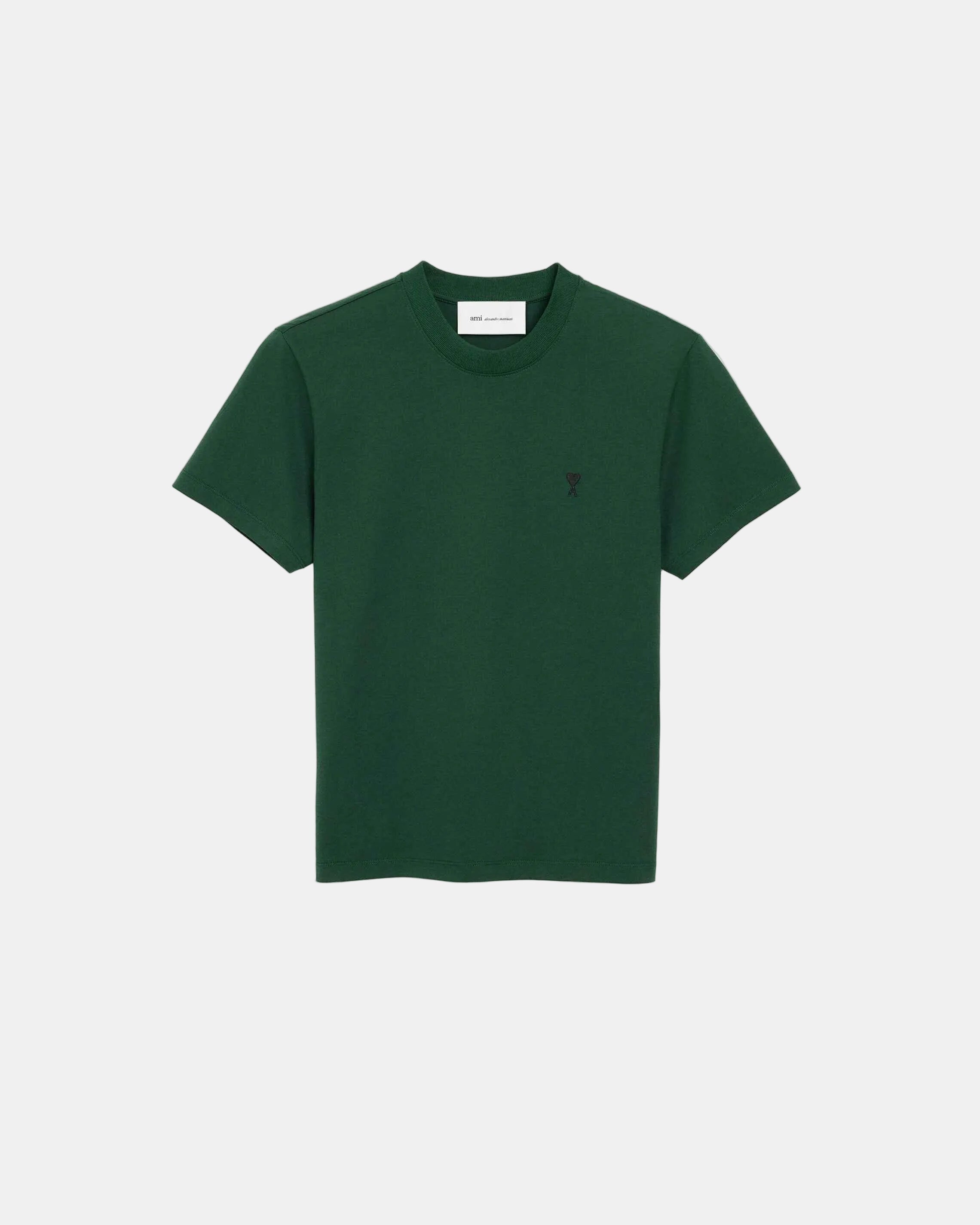 Ami -T-Shirt A258VertBouteilleNoir