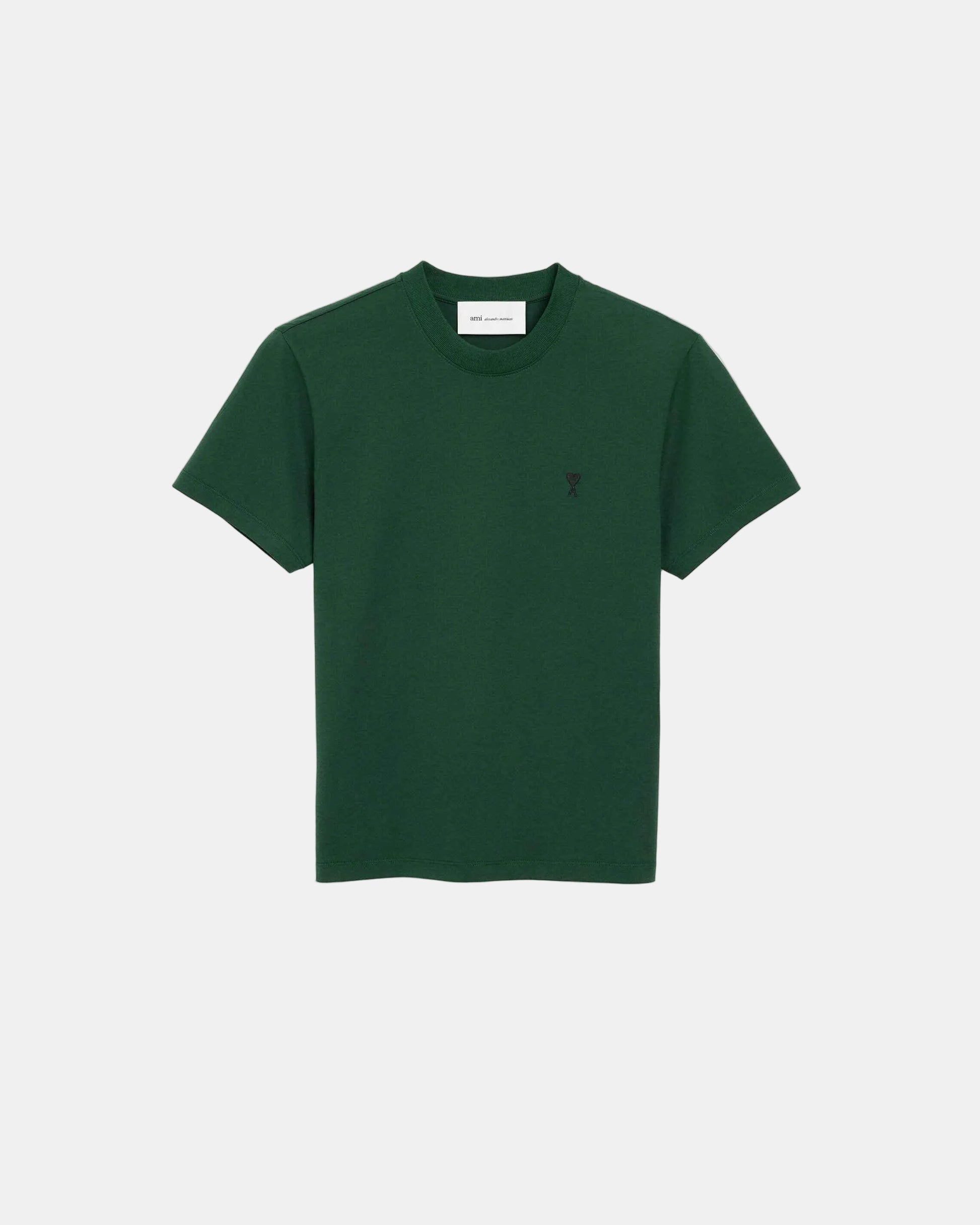 Ami -T-Shirt A258VertBouteilleNoir