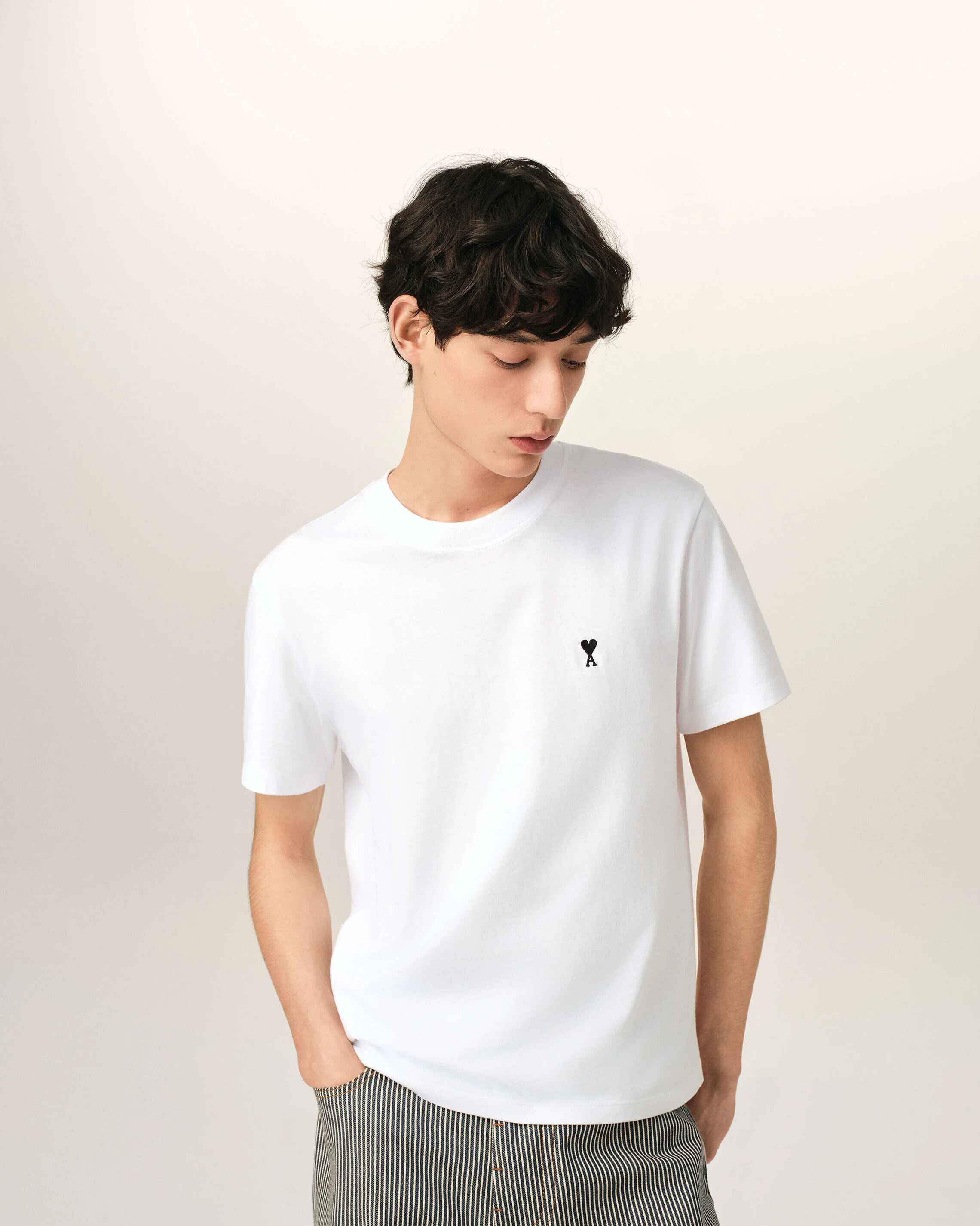 Ami -T-Shirt 100Blanc