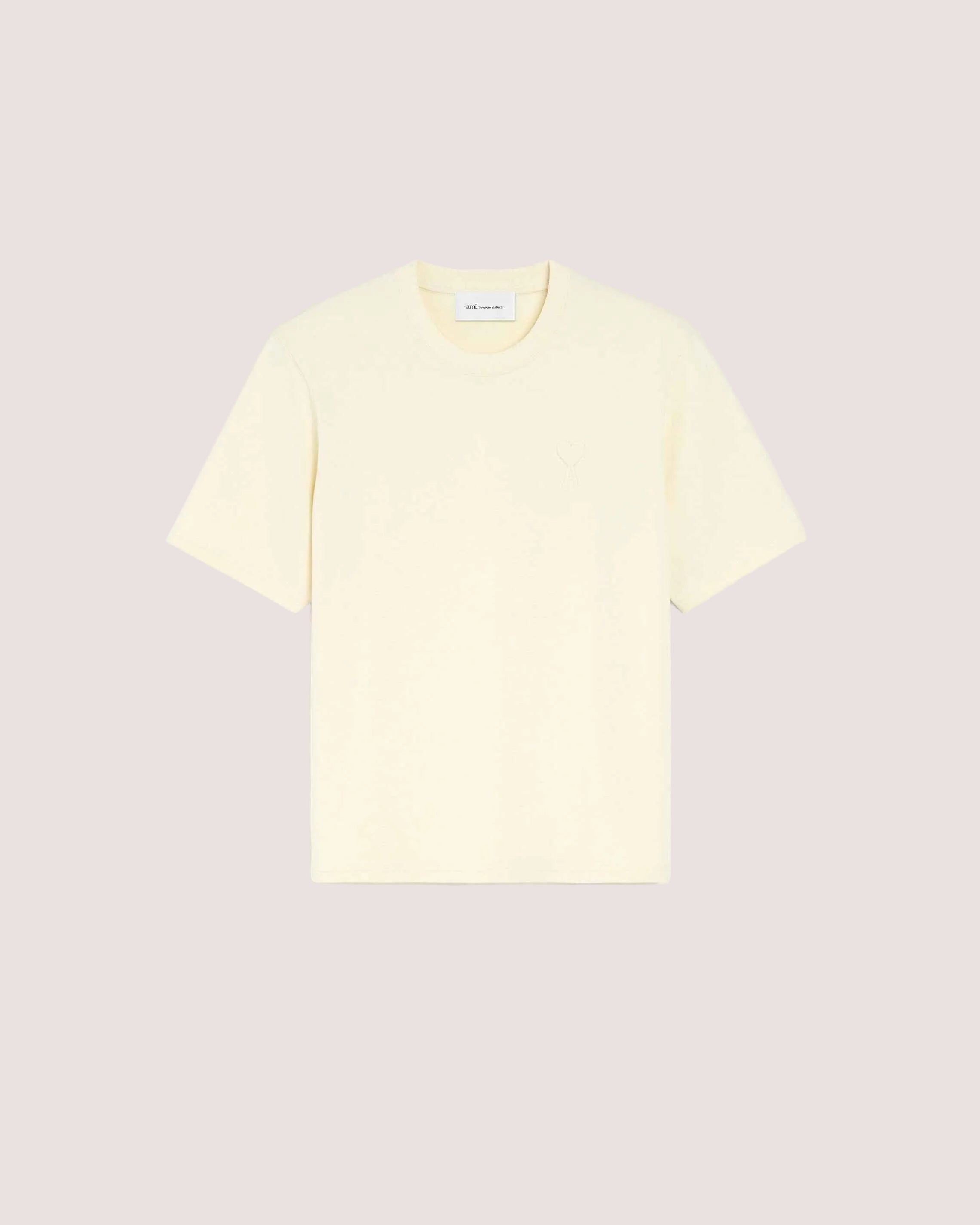 T-Shirt aus weißer Baumwolle mit Prägung