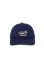 Vine Embroidered Slogan Cap