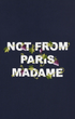 Vine Embroidered Slogan T-shirt